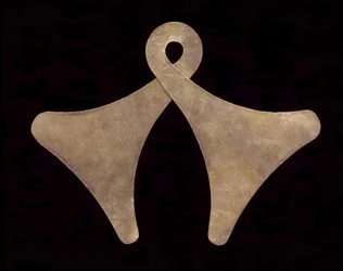 Ornament, ludy wyspy Sumba (złoto)
