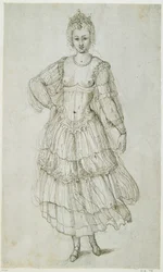 A Daughter of the Morn, c.1611 (pióro i atrament na papierze)