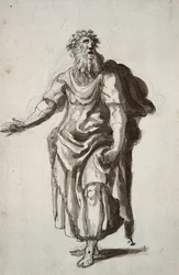 Merlin, ok. 1610 (pióro i atrament na papierze)