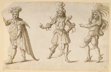 Trzy dni, c1611 (pióro i atrament na papierze)