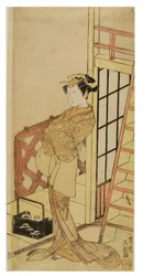 Aktor Kabuki w roli kobiety (onnagata)