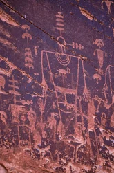 Sztuka naskalna Anasazi - Utah jest bardzo bogate w ruiny i sztukę naskalną Anasazi.