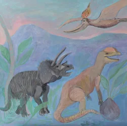 Dinozaury z pradawnej dżungli