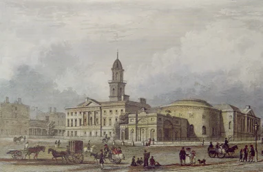 Szpital Rotunda, Dublin (litografia kolorowa)