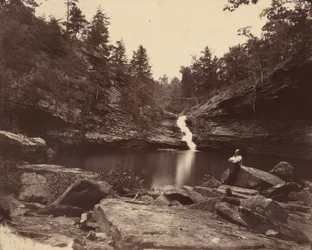 Jezioro Lula, Lookout Mountain, Georgia, 1864-1865.