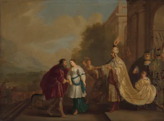 Faraon zwraca Sarę Abrahamowi