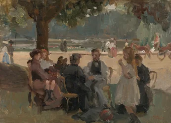 W Bois de Boulogne pod Paryżem