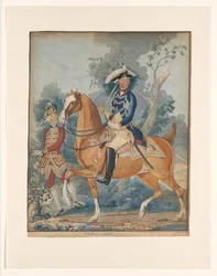 Wilhelm V na koniu