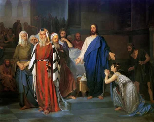 Chrystus i grzesznik”, 1879.