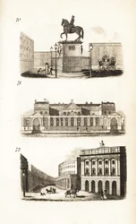 Charing Cross, Carlton House i Kwadrant, Regent Street