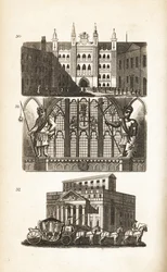 London Guildhall, Gog i Magog oraz Mansion House