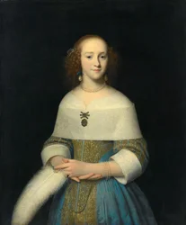 Portret młodej damy Portret młodej kobiety