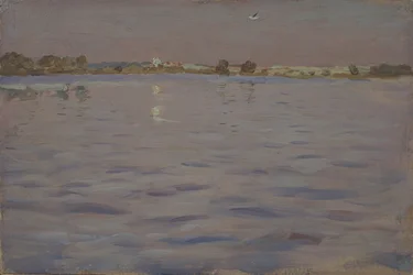 Ostatnie słońca. Jezioro, 1898-1899