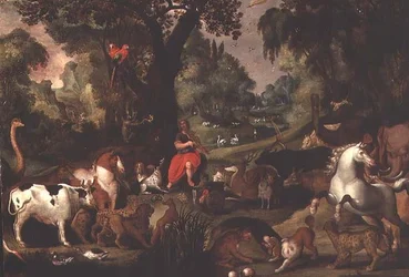 Orfeusz Czarujący Zwierzęta (panel)