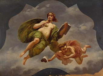 Komedia – Isacco Gioacchino Levi (1818-1908), szkic