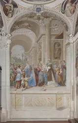 Ofiarowanie Jezusa w Świątyni, 1623-34