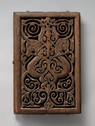 Panel z głowami koni