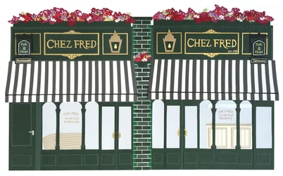 Chez Fred, 2016 papier