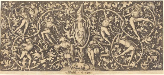 Ornament z tancerzami Morris