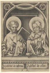 Święci Tomasz i Jakub Mniejszy, z Apostołów.