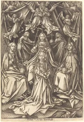 Koronacja Marii, ok. 1490-1500.