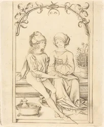 Kochankowie, ok. 1490.