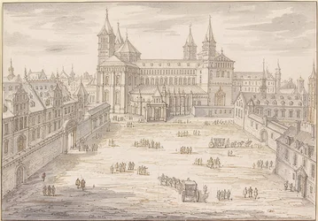 Katedra w Speyer i Pałac Biskupów. 1621