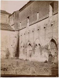 د Capitular خونې بهر، Pomposa Abey، Emilia-Romagna، ایټالیا، عکس د Luigi Ricci، Ravennapoli لخوا
