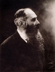 Portret francuskiego kompozytora Guya Ropartza (1864-1955).