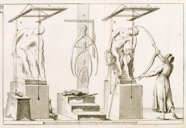Pracownia Rzeźbiarzy, ok. 1800