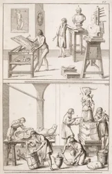 Pracownia Rzeźbiarzy, ok. 1800