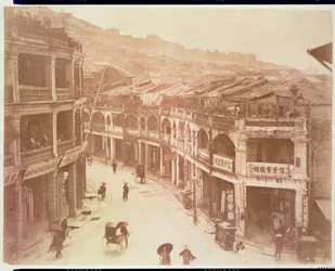 Ulica w Hongkongu (druk albumowy)