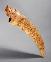 Oliphant ze Skarbca św. Sernina, Warsztat Salerno (patrz także 166371)
