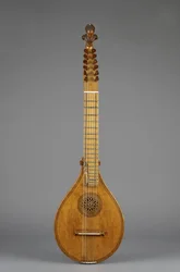 Cittern (Kreta) (klon, niebieski kamień, kość słoniowa)