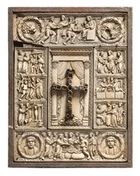 Okładka Ewangeliarza, verso