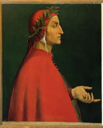Dante Alighieri, włoski poeta, który napisał Divina Commedia ...