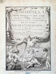 Frontyspis Lodoiska, dzieło Luigi Cherubini