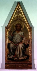 Błogosławieństwo Boga Ojca (tempera na panelu)