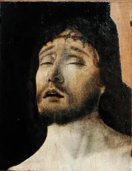 Głowa Zmarłego Chrystusa (olej na płótnie)