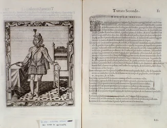 Jak tańczyć kapriolę Podwójna strona Le Gratie dAmore (Le Grazie dAmore) włoskiego tancerza Cesare Negri pt. Il Trombone (1536-1604), traktat o tańcu