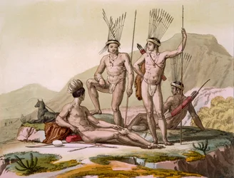 Korah Hottentoci z Przylądka, ok. 182030s