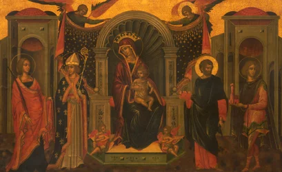 Madonna z Dzieciątkiem ze świętymi, ok. 1600