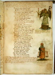 Pani Ital 483 P.4.7 f.157r Panna i Waga, z „Dittamondo” Fazio degli Uberti (welum)