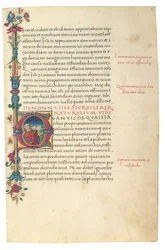 PSEUDO-ARISTOTLE, Secreta secretorum; "MARDOCHEUS IUDEUS", Epistola ad Alexandrum de cognitione veri dei; ADAM DE MONTALDO (ok. 1450-1495), Divinitus prolata iudicia sive premonita; Quedam alia summatim posita iudicia, Rzym, ok. 1490 (tusz i kolor na welin