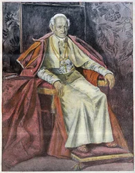 Papież Leon XIII - w "La Tribuna Illustrata