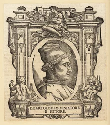Portret Bartolomeo della Gatta, włoskiego (florenckiego) malarza, iluminatora i architekta