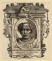Portret Guillaume de Marcillat, francuskiego malarza i witrażysty, ok. 1470-1529