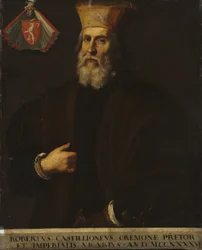 Portret Roberto Castiglione, początek XVII wieku (olej na płótnie)