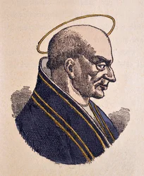 Portret papieża Adeodata lub Dieudonne Ier (615-618)
