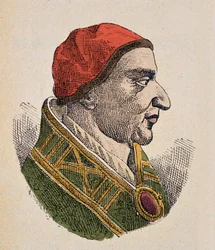 Portret papieża Jana III (Giovanni lub Ioannes) (561-574)